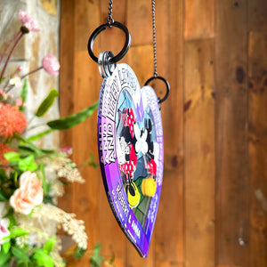 Personalized Gifts For Couple Suncatcher Window Hanging Ornament 01qhqn290524 Anniversary - Ornaments - GoDuckee