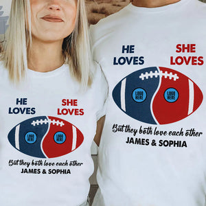 Custom Team Logo Gifts For Couple Shirt 05huti130123 American Football Fans - Shirts - GoDuckee