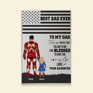 Father's Day Personalized Poster 08NAHN240423TM - Poster & Canvas - GoDuckee