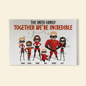 Family Personalized Poster 05NTHN220223 - Poster & Canvas - GoDuckee
