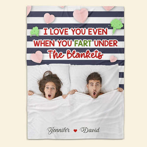Personalized Gift For Couple Blanket I Love You - Blankets - GoDuckee