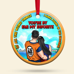 Couple, All The Weird Things, Personalized Ornament, Christmas Gifts For Couple, 04QHPO250923HH - Ornament - GoDuckee