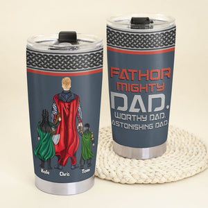 Father, Best Dad Ever, Personalized Tumbler, Gift For Dad, 04DNPO090623TM - Tumbler Cup - GoDuckee