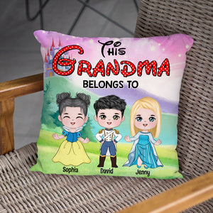 Personalized Grandma Square Pillow CC-05NATN040823HA - Pillow - GoDuckee
