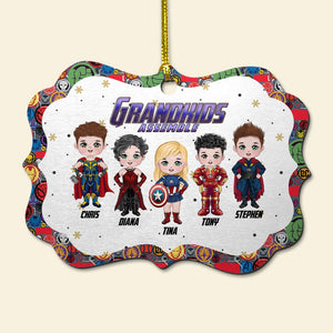Grandkids, Personalized Ornament, Christmas Gifts For Kids, 01NAPO280923PA - Ornament - GoDuckee