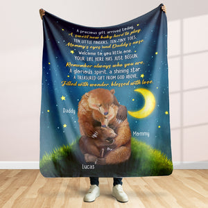 Personalized Gifts For New Born Blanket 02hutn020424 Mother's Day - Blankets - GoDuckee