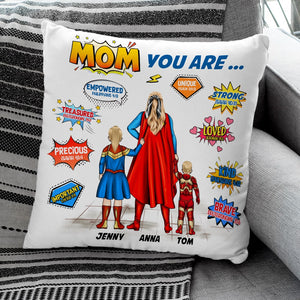 Mom CC-Pillow-05QHTN030423TM Personalized Square Pillow - Pillow - GoDuckee