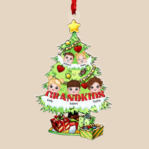 Grandkids-Personalized Acrylic Ornament PW17-AONMT-05toqn260923hh - Ornament - GoDuckee