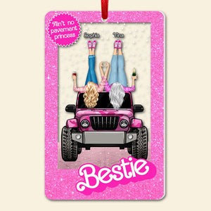 Bestie Ornament, Drinking Jeepers, Custom Ornament, Friendship Christmas Gift, 02HTPO221123HH - Ornament - GoDuckee