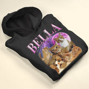 Personalized Custom Photo Bootleg 2D Cat Shirt, Halloween Gifts For Cat Lovers, GRE2005-05HUPO130923 - Shirts - GoDuckee