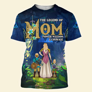 Personalized Gifts For Mom 3D Shirt 02qhqn170424hg Mother's Day - 3D Shirts - GoDuckee