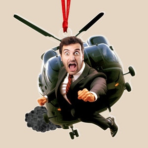 Action Movies-Custom Photo Acrylic Custom Shape Ornament-Christmas Gift - Ornament - GoDuckee