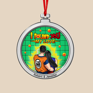 I Found You My Love -Personalized Ornament -Gift For Him/ Gift For Her-Christmas Gift- Couple Ornament PW-CSO-ACRYLIC- 012htqn270923hh - Ornament - GoDuckee
