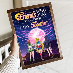Personalized Gifts For Best Friends Canvas Print 05KAQN150324HH - Canvas Print - GoDuckee