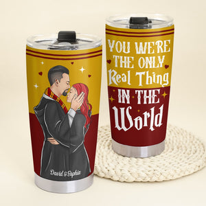 Personalized Gifts For Couple Tumbler The Only Real Thing 02ohqn240124tm - Tumbler Cups - GoDuckee