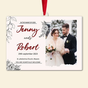 Personalized Ornament - Christmas Gifts For Couple - 01OHPO251123 - Ornament - GoDuckee