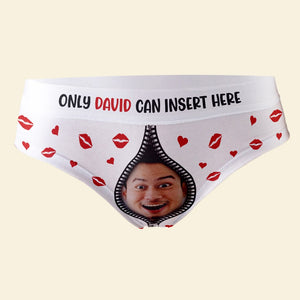 Personalized Gifts For Women Brief Only You Can Insert Here - Boxer Briefs - GoDuckee