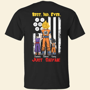 Father, Best Dad Ever, Personalized Shirt, Gift For Dad, 01DNPO010623HH - Shirts - GoDuckee