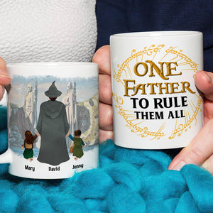 One Father To Rule Them All 04QHTN060623 Personalized Mug - Coffee Mug - GoDuckee