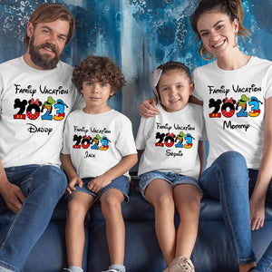 Vacation, Family Vacation, Personalized Shirt, Gift For Family, 03HUTN120423 - Shirts - GoDuckee