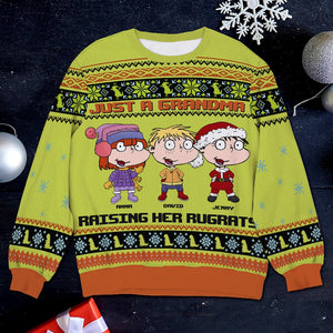Personalized Gifts For Grandma Ugly Sweater 03tgtn221024hg - Ugly Christmas Sweater - GoDuckee
