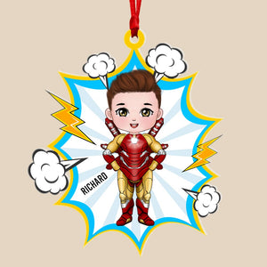 Gift For Kids, Personalized Acrylic Ornament, Christmas Gifts For Kid, 052ACQN061023PA - Ornament - GoDuckee