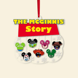 Personalized Ornament, Christmas Gifts For Family, 05QHPO261023 - Ornament - GoDuckee