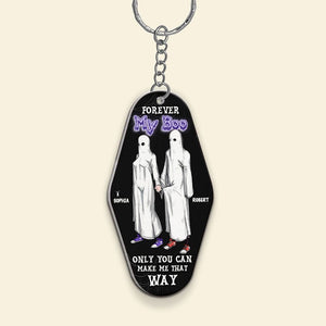 Couple, Only You Can Make Me That Way, Personalized Keychain, Halloween Gifts For Couple - Keychains - GoDuckee