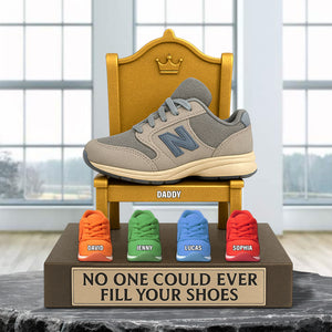 Sneaker Dad Plaque - Personalized Gifts For Dad 02natn060525 - Shaped Plaques - GoDuckee
