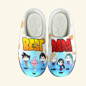 Father, Best Dada, Personalized Home Slippers, Christmas Gifts For Father, 06TOPO260923HA - Shoes - GoDuckee