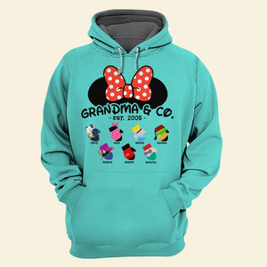 Grandma-Personalized 3D AOP Sweatshirt- Gift For Grandma- Christmas Gift- 3DAP-01htqn011123da - AOP Products - GoDuckee