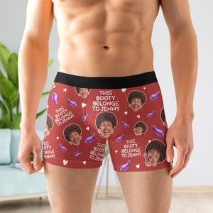 Personalized Gifts For Man Boxer Custom Photo Face Funny Design 04xqtn090724 - Boxer Briefs - GoDuckee