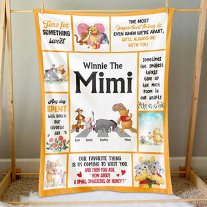 Personalized Gifts For Grandma Blanket 05httn010424 Mother's Day - Blankets - GoDuckee