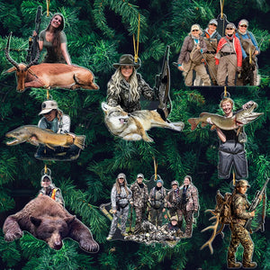 Hunting Custom Shape Acrylic 1 Side - Custom Photo - 03acqn141123 - Ornament - GoDuckee