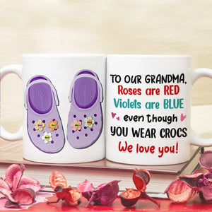 We Love You Personalized Grandma Coffee Mug 05PGTN260723 - Coffee Mug - GoDuckee