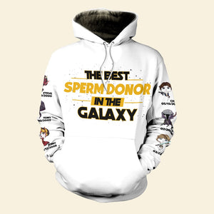 Father, The Best Sperm Donor, Personalized Shirt, Christmas Gifts For Dad, 02OHPO280923HA - AOP Products - GoDuckee