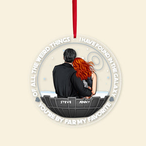 Couple, You Are By Far My Favorite, Personalized Ornament, Christmas Gifts For Couple, 02HUPO160923HH - Ornament - GoDuckee