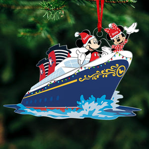 Cruise Line-Personalized Ornament-PW-CSO-ACRYLIC-02qhqn091023 - Ornament - GoDuckee