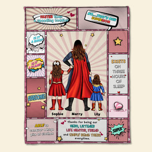 Mother, Best Mom Ever, Personalized Blanket, Gift For Mom, 03DNPO080423TM - Blanket - GoDuckee