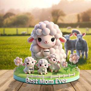 Personalized Gifts For Mom Plaque 04katn030425 Best Mom Ever - Shaped Plaques - GoDuckee