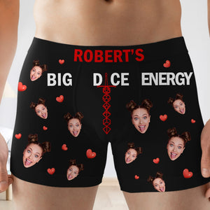 Funny Custom Face Men Boxer Briefs, Gift For Him, Gift For Husband Valentine's Gifts, Anniversary Gifts - Boxer Briefs - GoDuckee