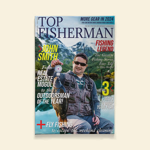 Custom Fishing Photo Canvas, Best Gifts For Fisherman, Fishing Gifts For Men, 03NAPO141223 - Poster & Canvas - GoDuckee