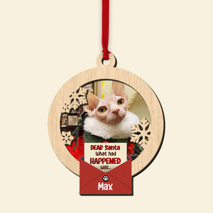 Personalized Ornaments, Perfect Christmas Gifts And Tree Decor For Cat Lovers - Ornament - GoDuckee