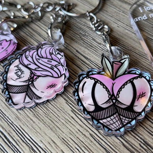 Personalized Gifts For Couple Tag Keychain 01OHDT110624HH - Keychains - GoDuckee