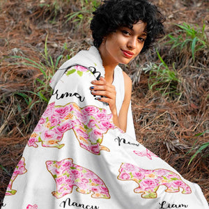 Personalized Gifts For Mom Wearable Blanket Hoodie 03hupu260324 - Blankets - GoDuckee