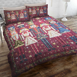 Classic Christmas Quilt Bedding Set Special Line 01HUDT141124 - Blanket - GoDuckee