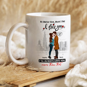 Personalized Gifts For Couple Coffee Mug I Say I Love You - Coffee Mug - GoDuckee