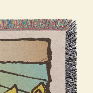 Personalized Tarot Couple Woven Blanket, Gift For Couple - Blanket - GoDuckee