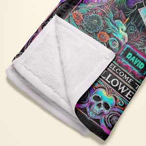 Halloween Villain Blanket Personalized Gifts For Fans 03HUTN070825 - Blanket - GoDuckee