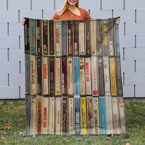 Personalized Gifts For Cassette Tape Lovers Blanket 04ohqn210125 - Blanket - GoDuckee